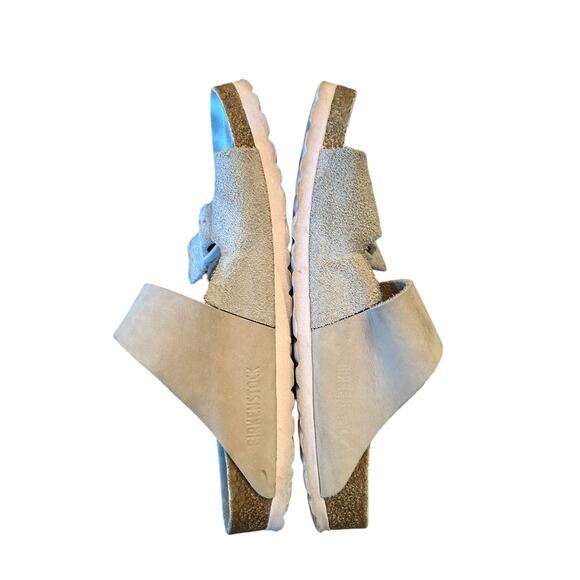 BIRKENSTOCK Pink Light Rose Suede Nubuck Arizona Women's Sandals EU 37 US 6 6.5 - Picture 4 of 10